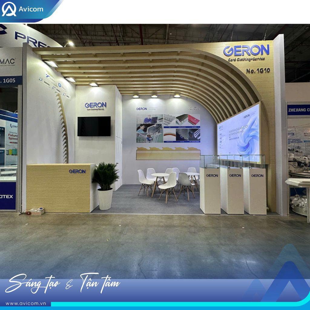 GERON TẠI SAIGONTEX 2026 – KHÔNG GIAN TỐI GIẢN TINH TẾ TÔN VINH GIÁ TRỊ THƯƠNG HIỆU